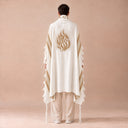 Tallit Personnalisé Camel & Or – broderie Aech Cheli