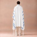 Tallit Personnalisé – Bleu (Maguen David) – sans symbole