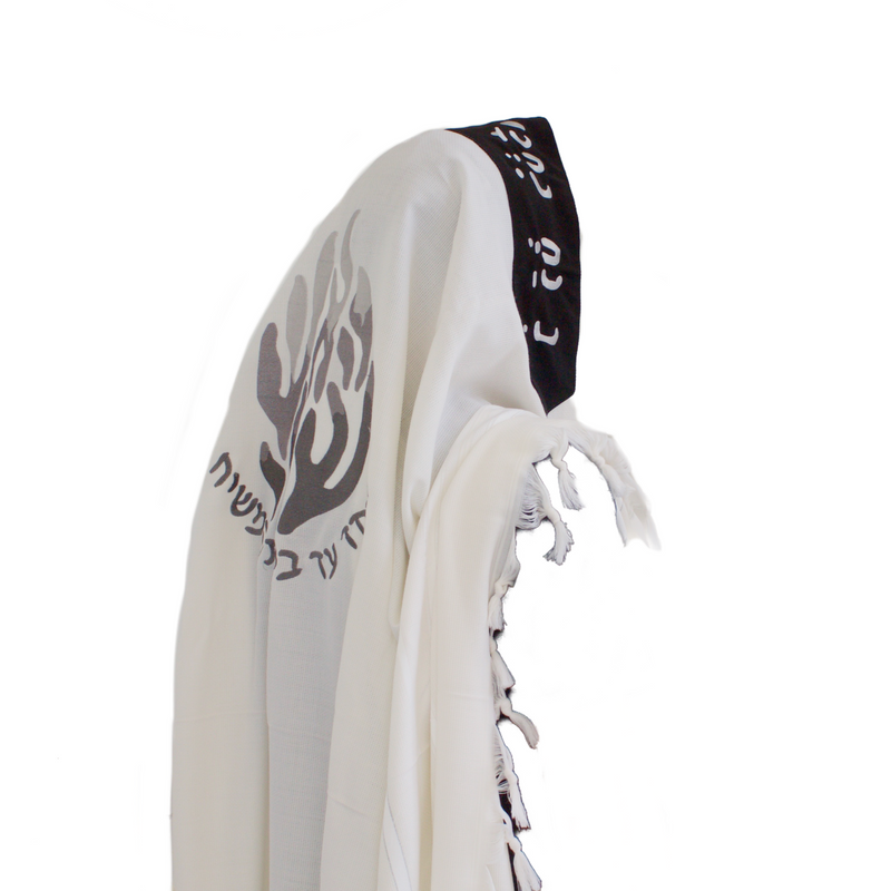 •TALLIT.BLACK.GREY•