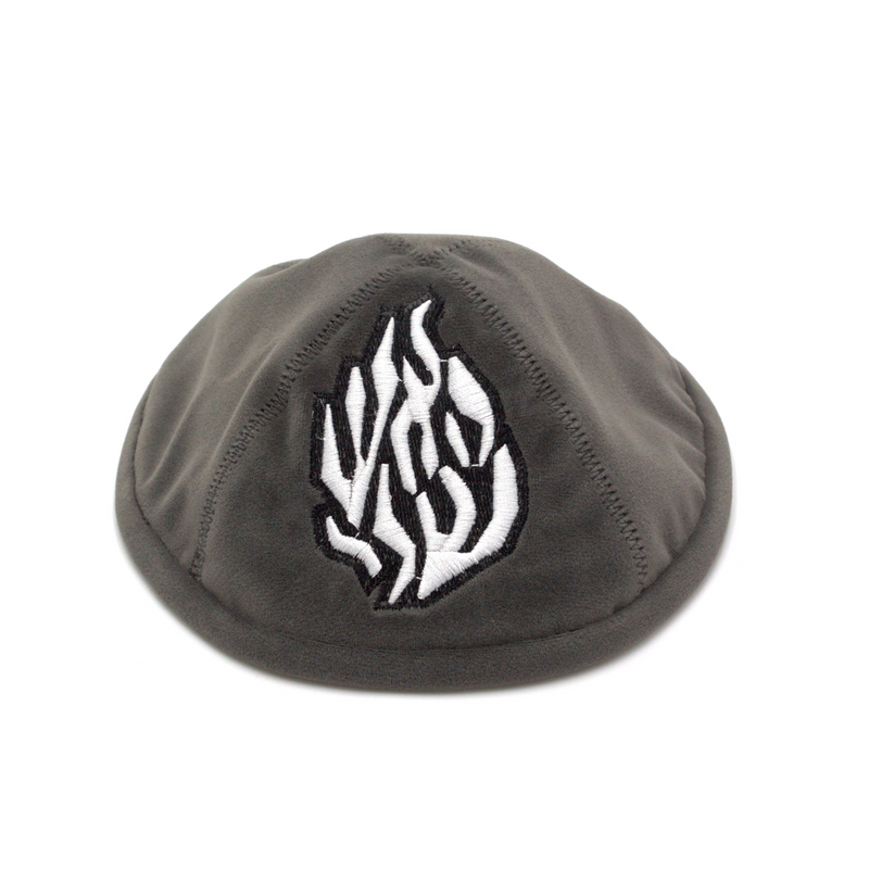 •KIPPA.GREY.AESH/WHITE•