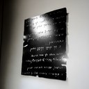 Tableau Mural "Le Petek" de Rabbi Nahman | Métal Noir Découpé au Laser